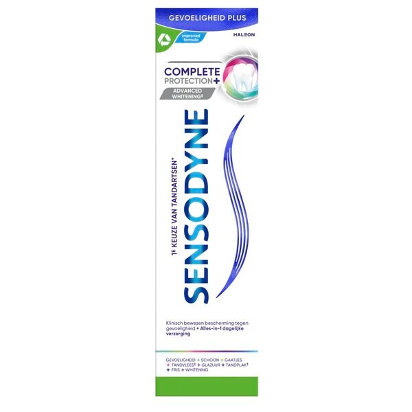 Sensodyne Complete Protection Advanced Whitening fogkrém