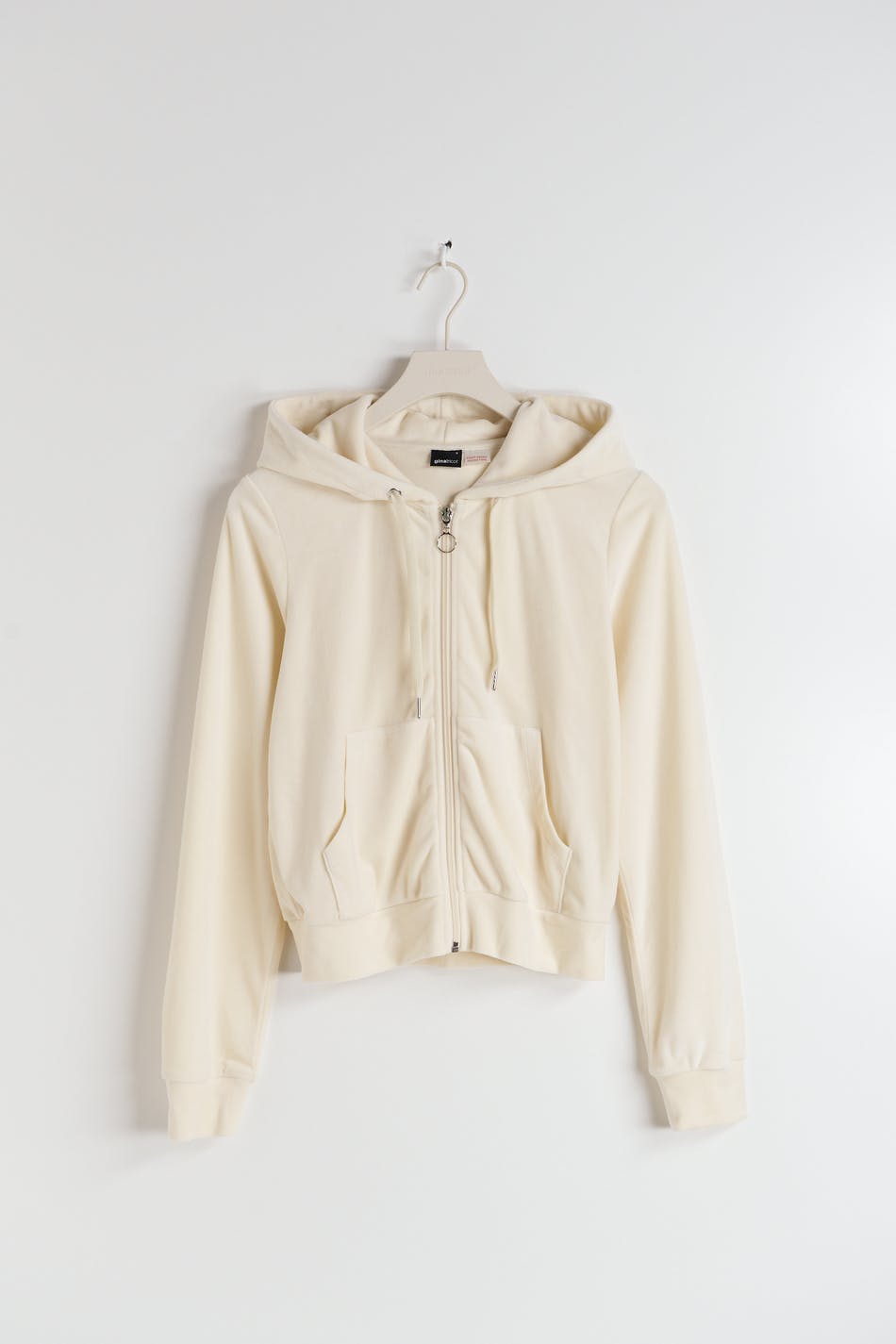 Velour hoodie