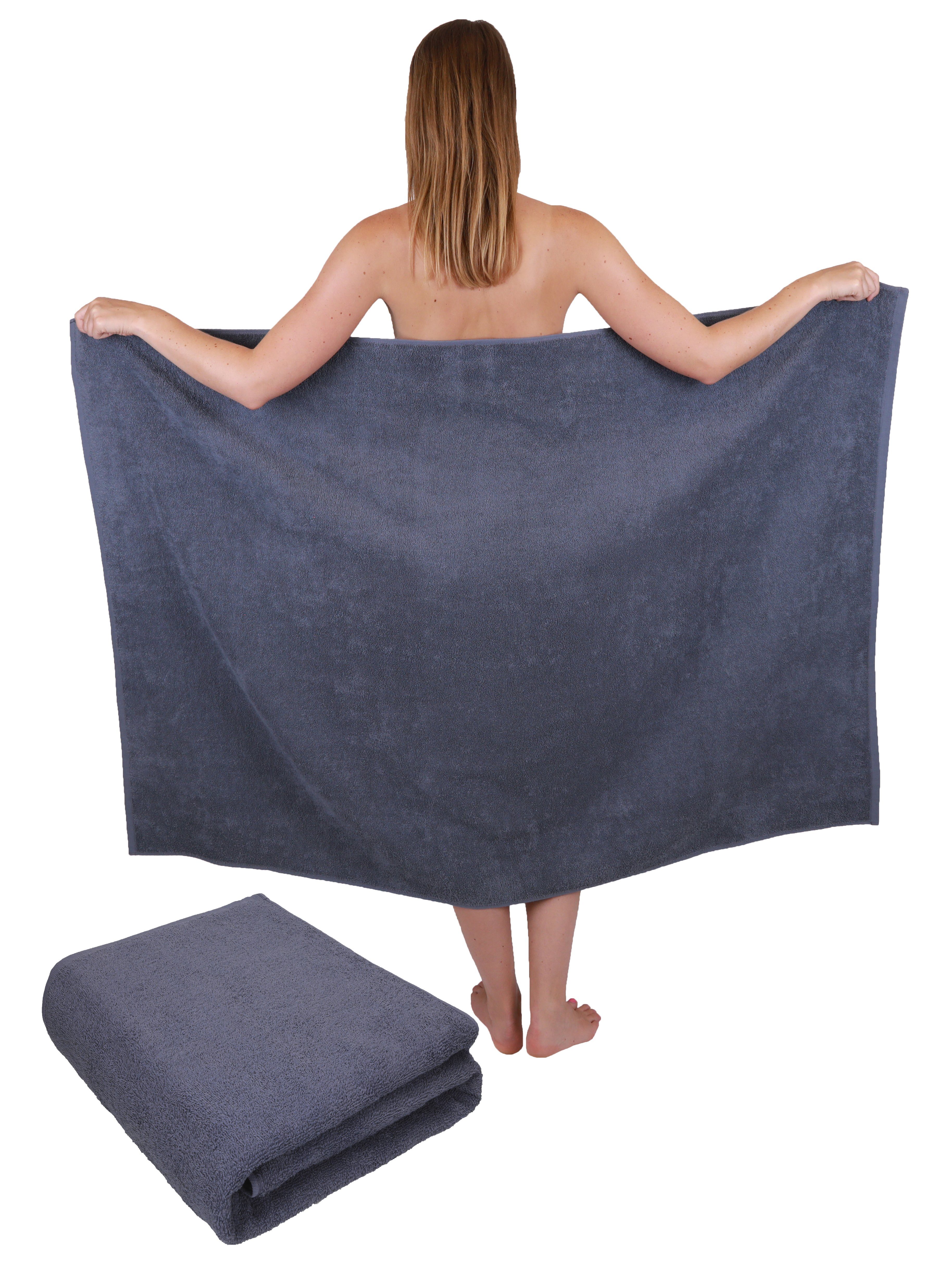 Betz Badetuch 2 Stück Maxi Duschtücher XXL Berlin Größe 100x150cm, 100% Baumwolle