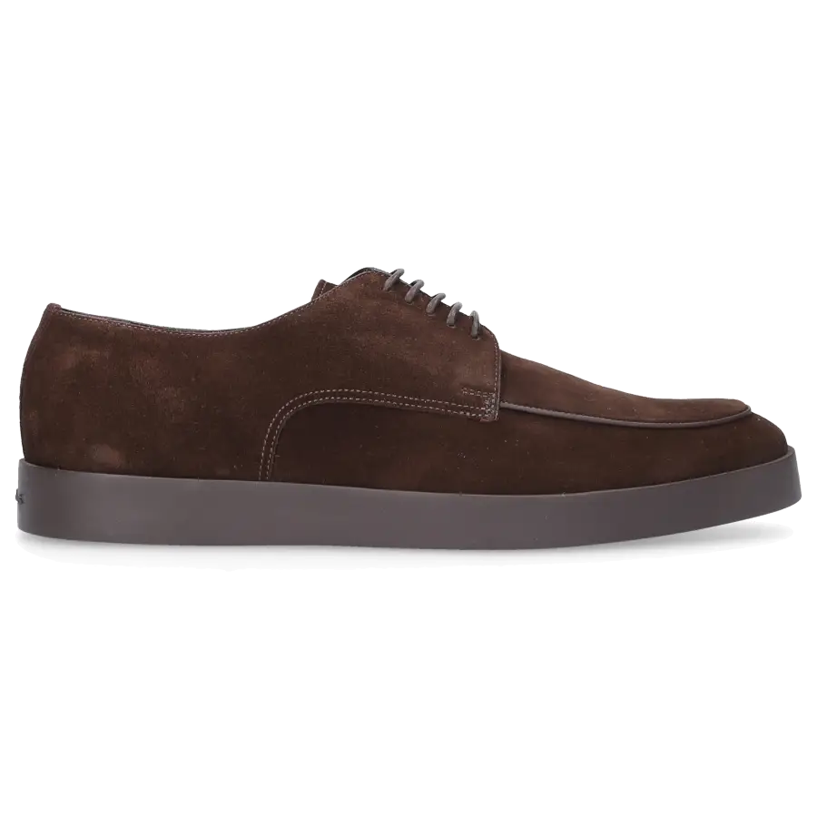Santoni - Sneaker low 16796 Veloursleder - braun