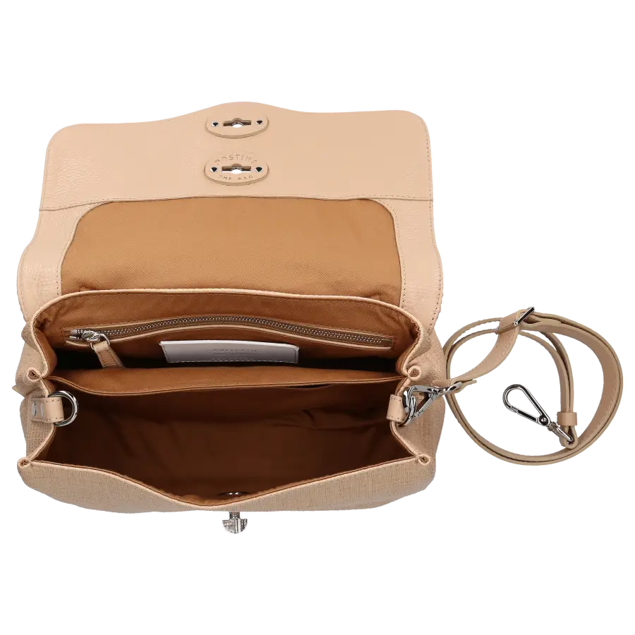 Zanellato - Handtasche POSTINA NET S Bast - beige