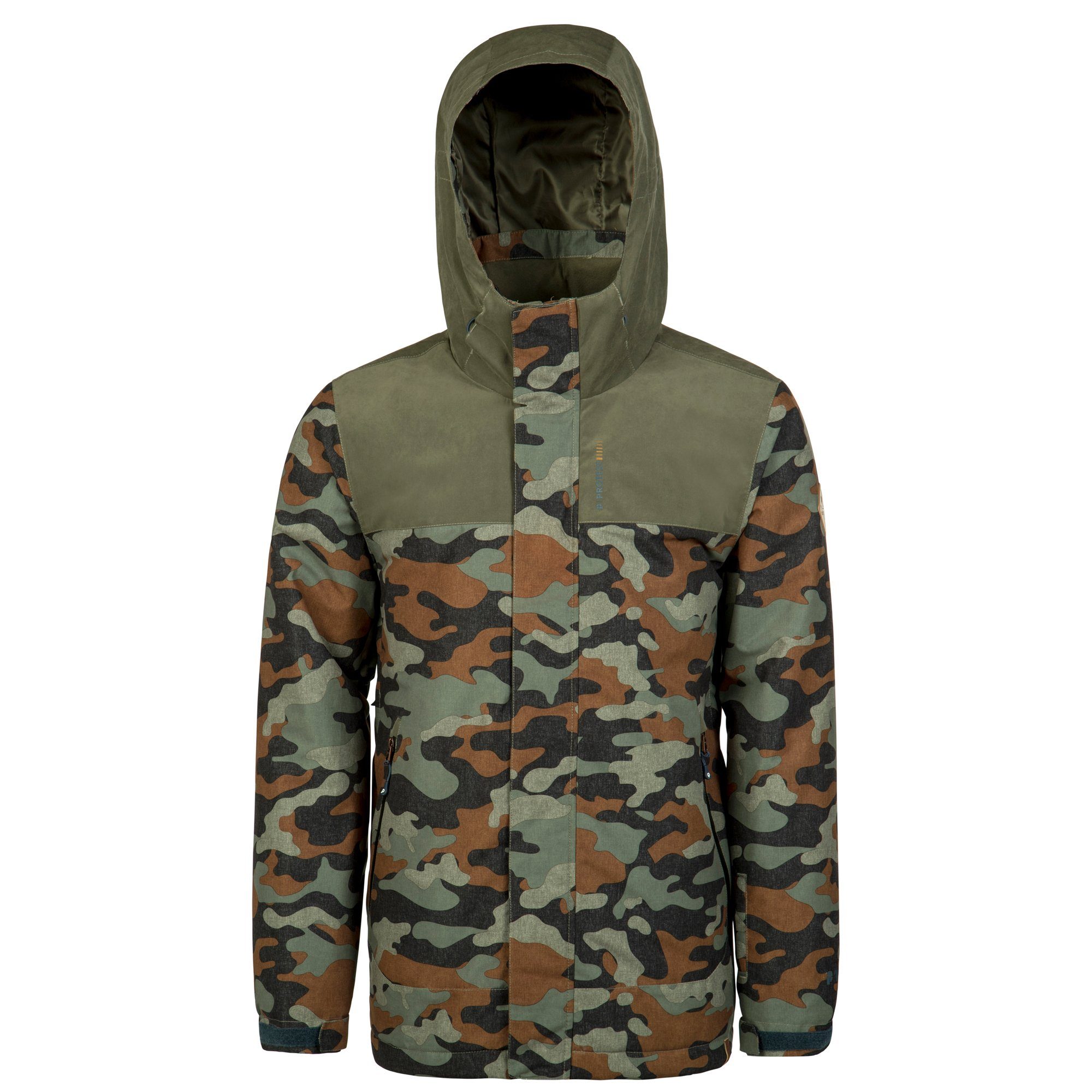 Protest Skijacke DECAY Herren Ski-/Snowboardjacke Gravel Green
