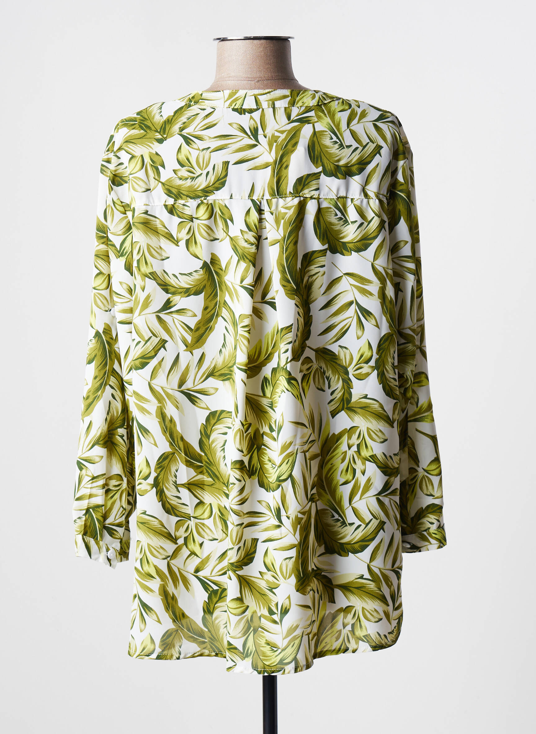 Christy Tuniquemanchelongue Femme couleur vert