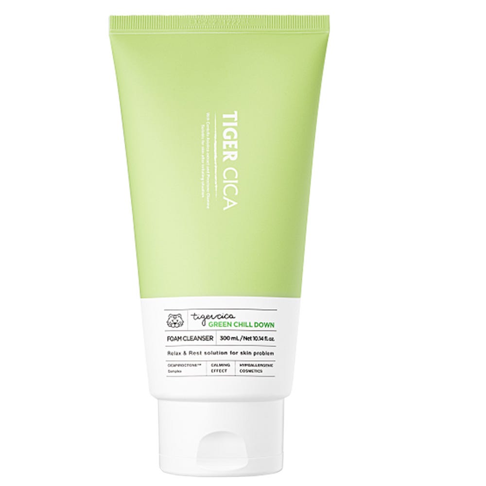 It´s Skin Tiger Cica Green Chill Down Foam Cleanser 400 ml