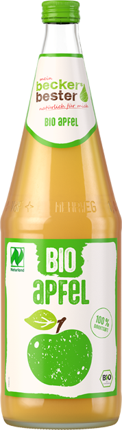 beckers bester Naturland Bio Apfelsaft naturtrüb