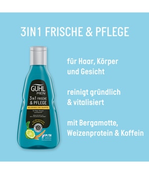 GUHL Men 3in1 Haarshampoo-250 ml
