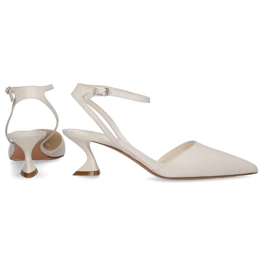 EN AVANT - Slingpumps 2754 Kalbsleder - weiß