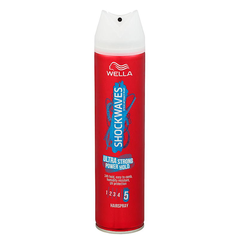 Wella Hårspray 250 ml Wella Shockwaves ultra strong