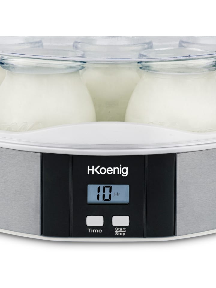 HKoenig Joghurtbereiter ELY70 in Silber günstig kaufen onesize