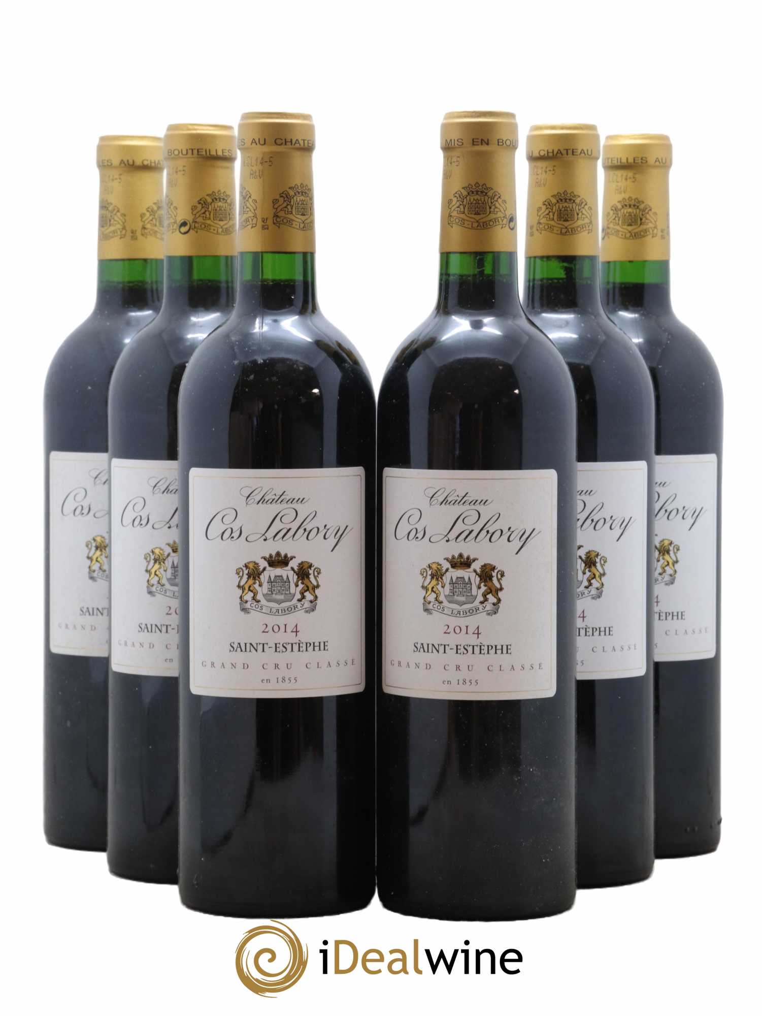 Château Cos Labory 5ème Grand Cru Classé  2014 - Lot de 6 Bouteilles