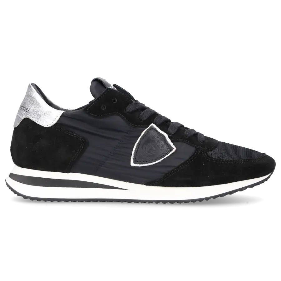 Philippe Model - Sneaker TRPX BASIC Veloursleder - schwarz