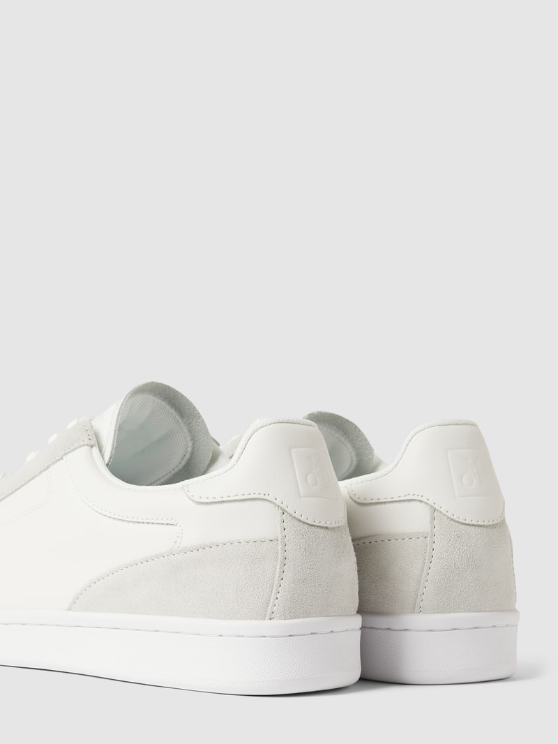 Sneaker aus Leder in weiß