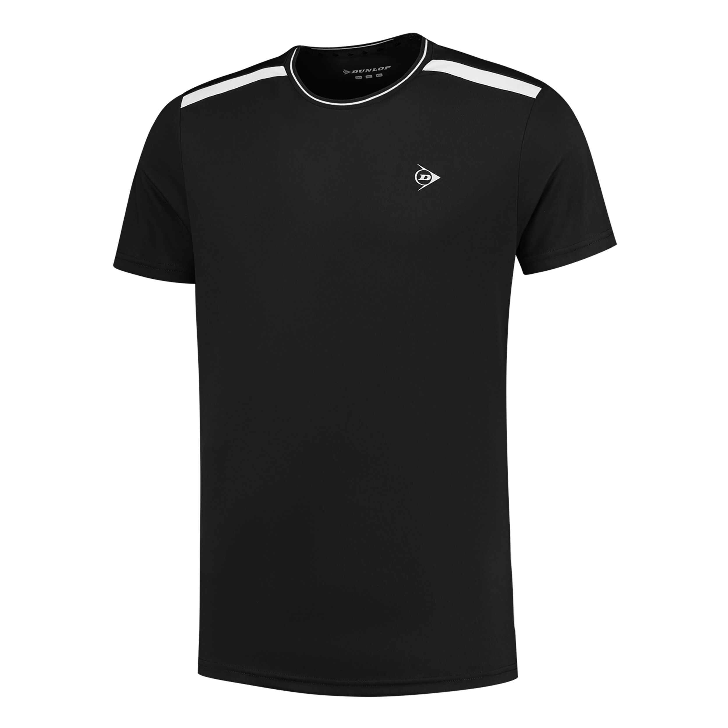 Crew T-Shirt Herren - Schwarz, Weiß