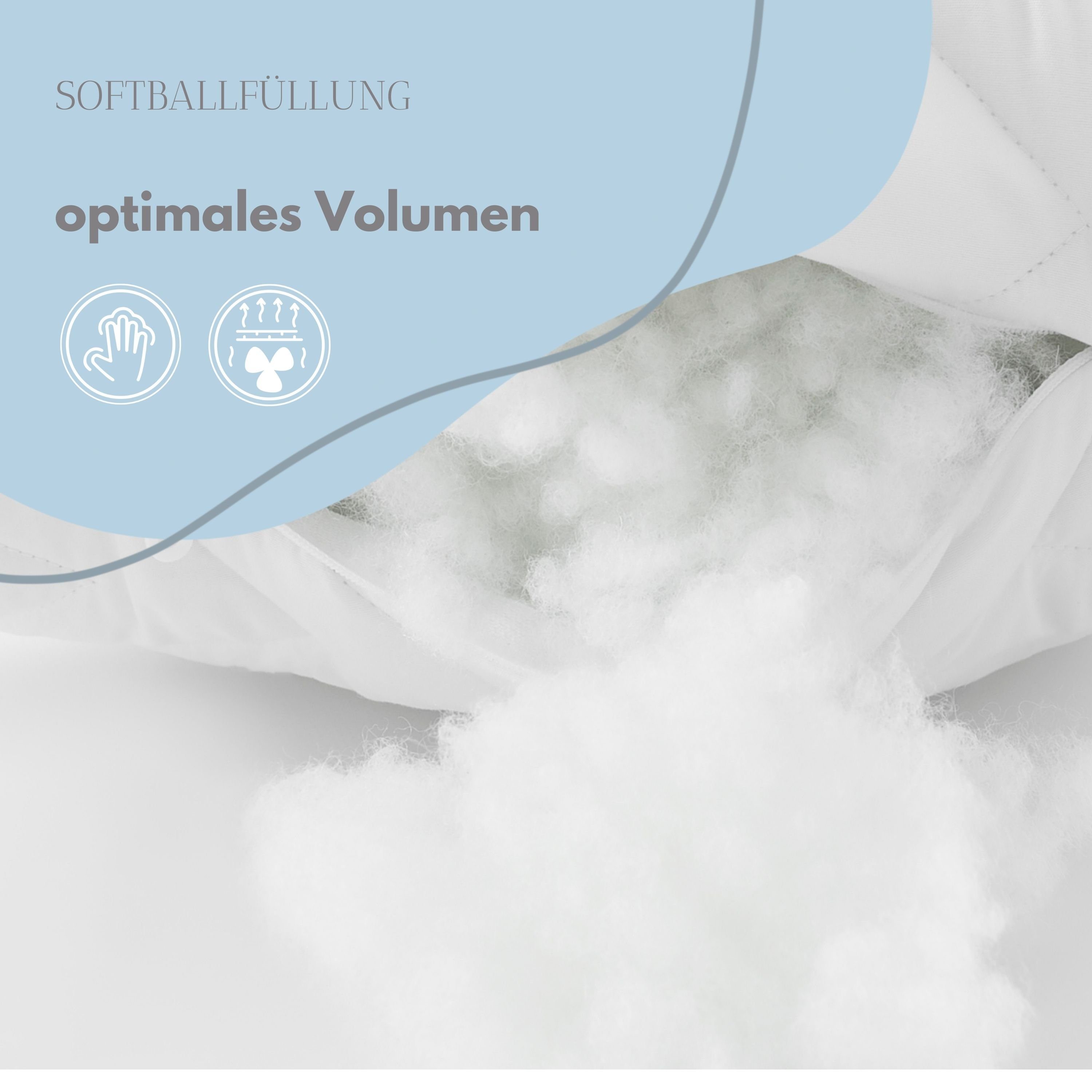 SEI Design Stillkissen Seitenschläferkissen Babynestchen Kuschelnest XXL, Schwangerschaftskissen mit Bezug, Bezug 100% Baumwolle