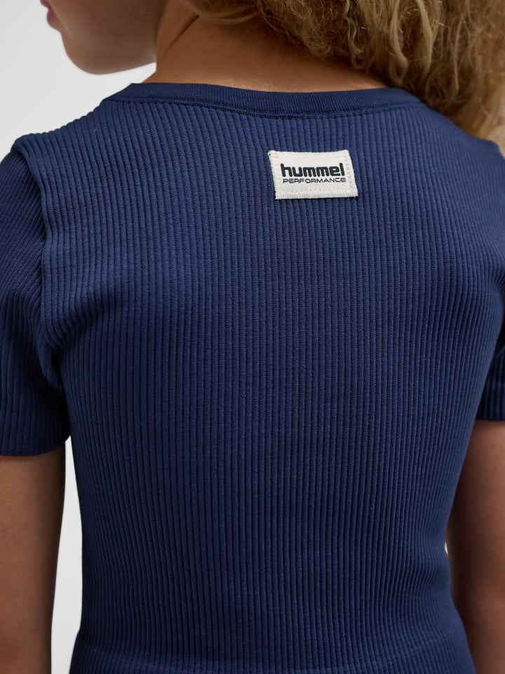 Hummel Hummel T-Shirt Hmljr Seamless Mädchen in BLACK IRIS günstig kaufen