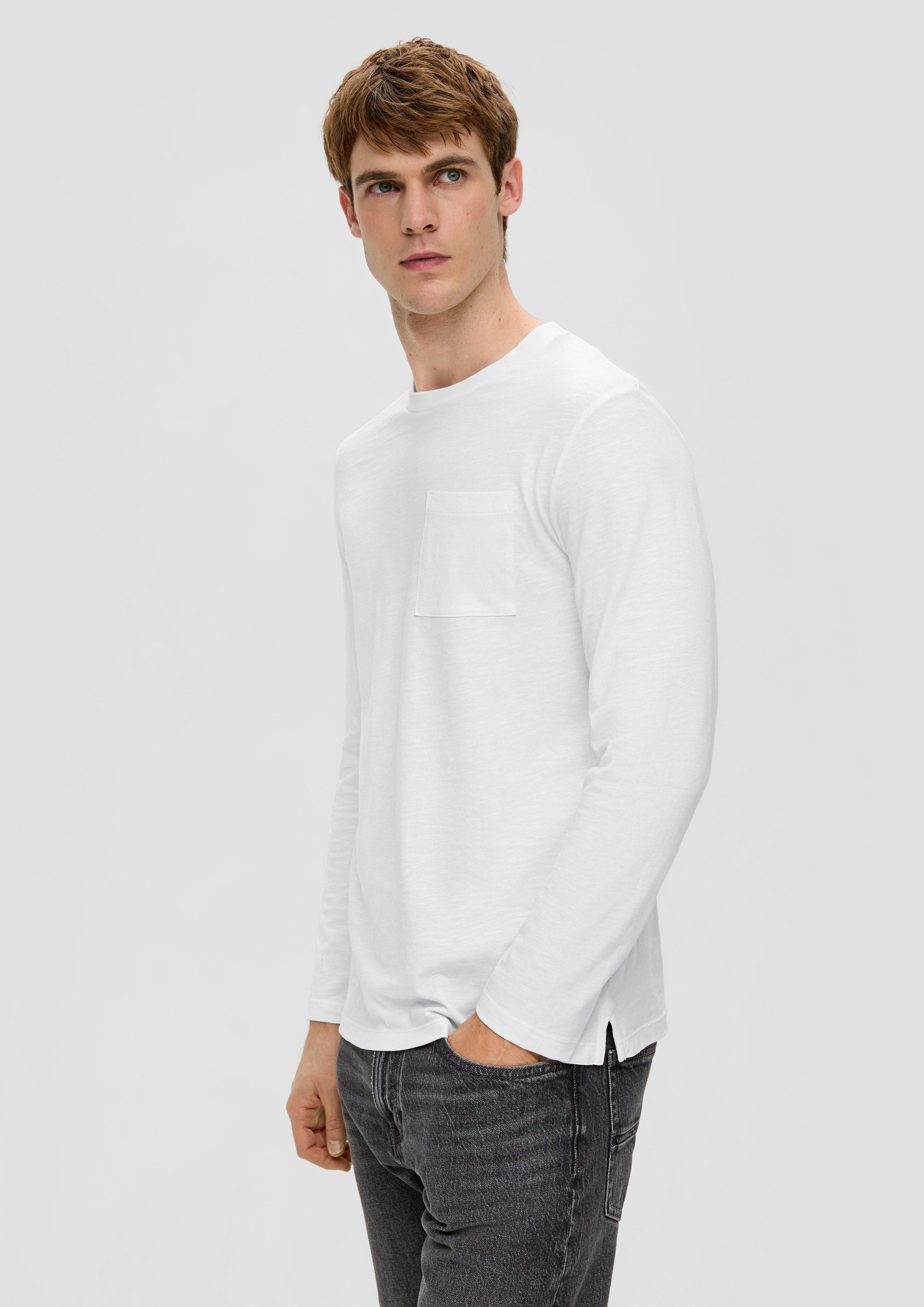 Longsleeve mit Flammgarnstruktur  2138668-0120