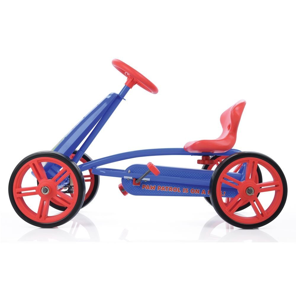 Hauck Tretfahrzeug Turbo II (2-4 Jahre) - Paw Patrol - Blue, Tretauto Pedal Go-Cart für Kinder ab 2-4 Jahre, verstellbarer Sitz