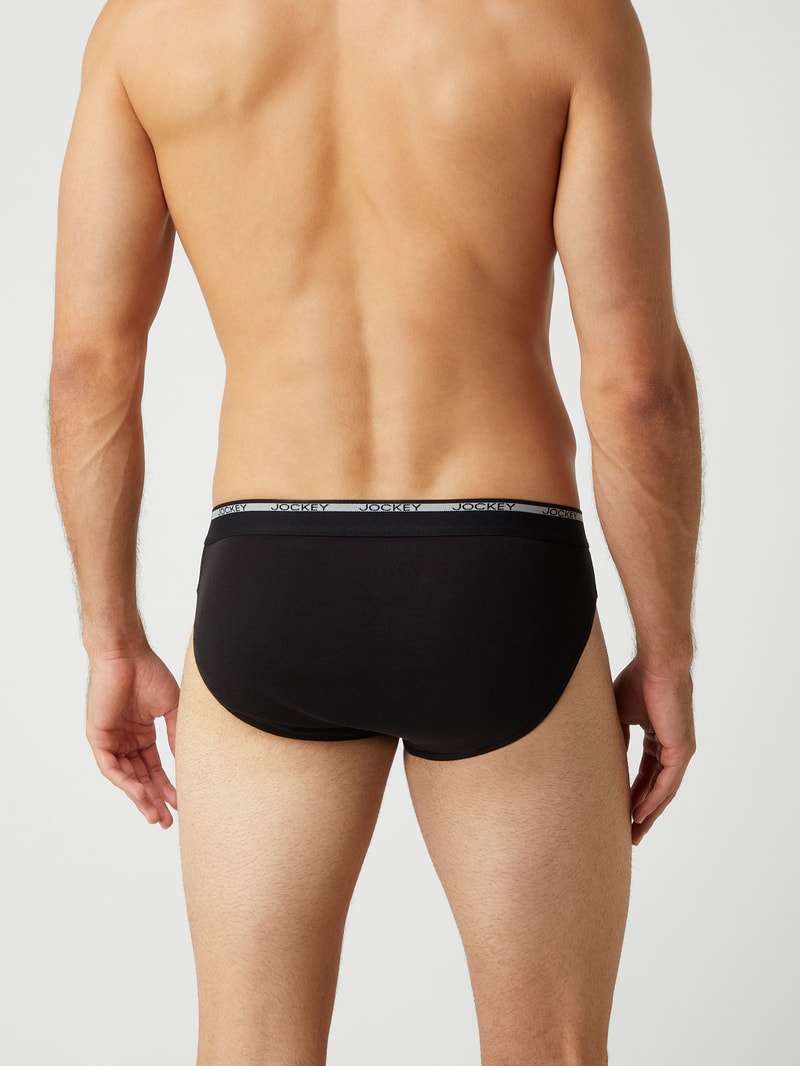 Slip im 2er-Pack in schwarz