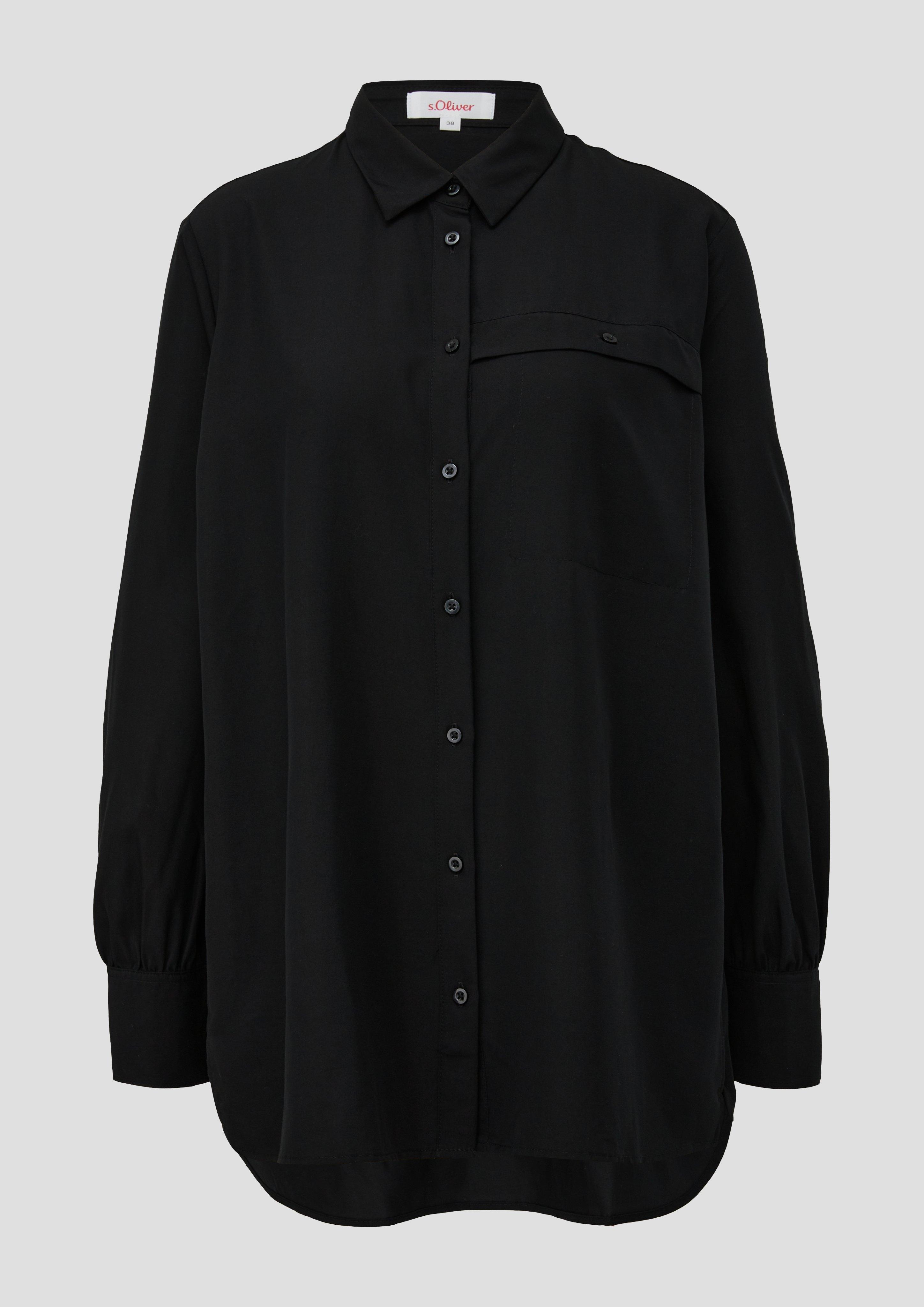 Twill-Bluse aus Viskosemix  2139271-9999