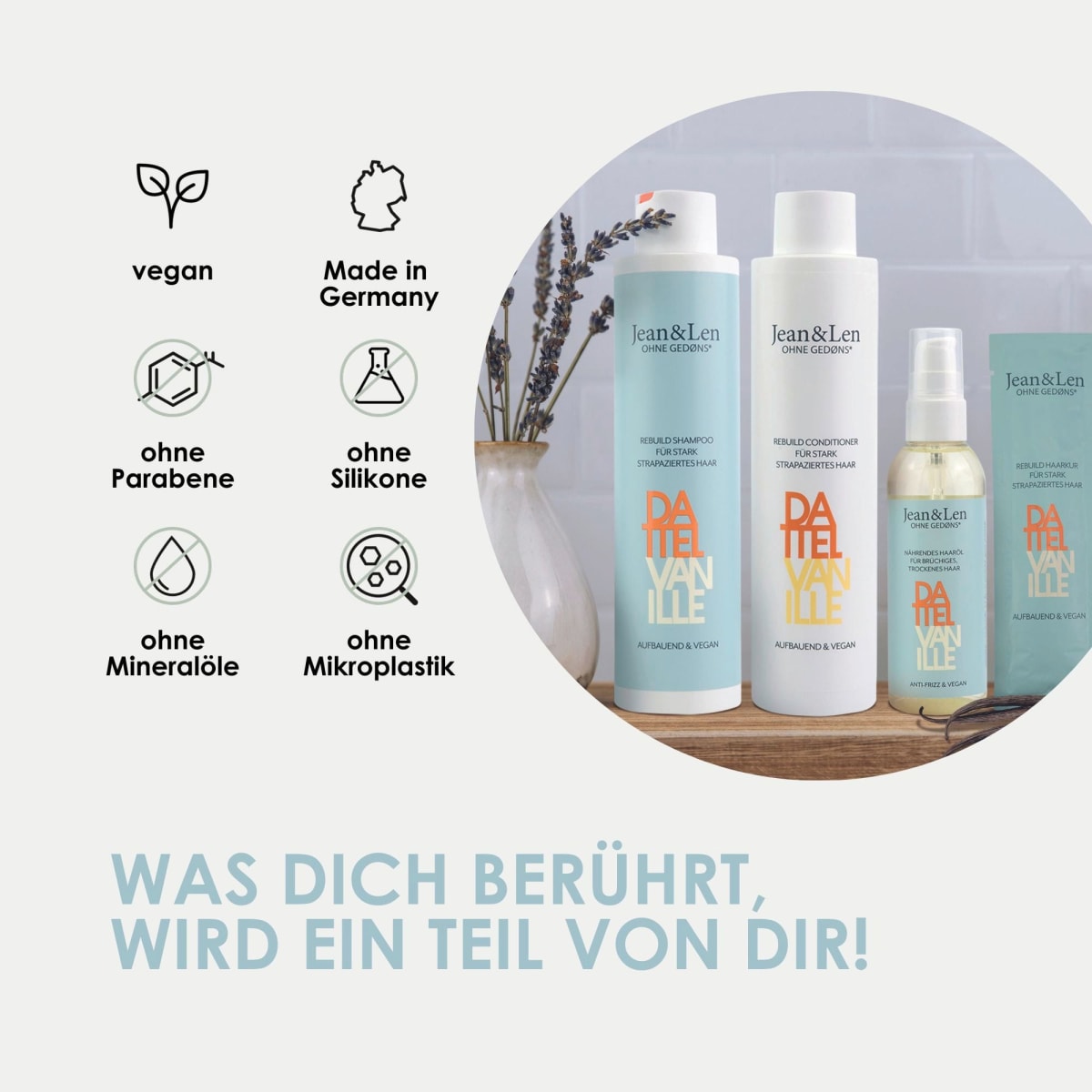 Haarkur Repair Dattel & Vanille Sachet, 20 ml