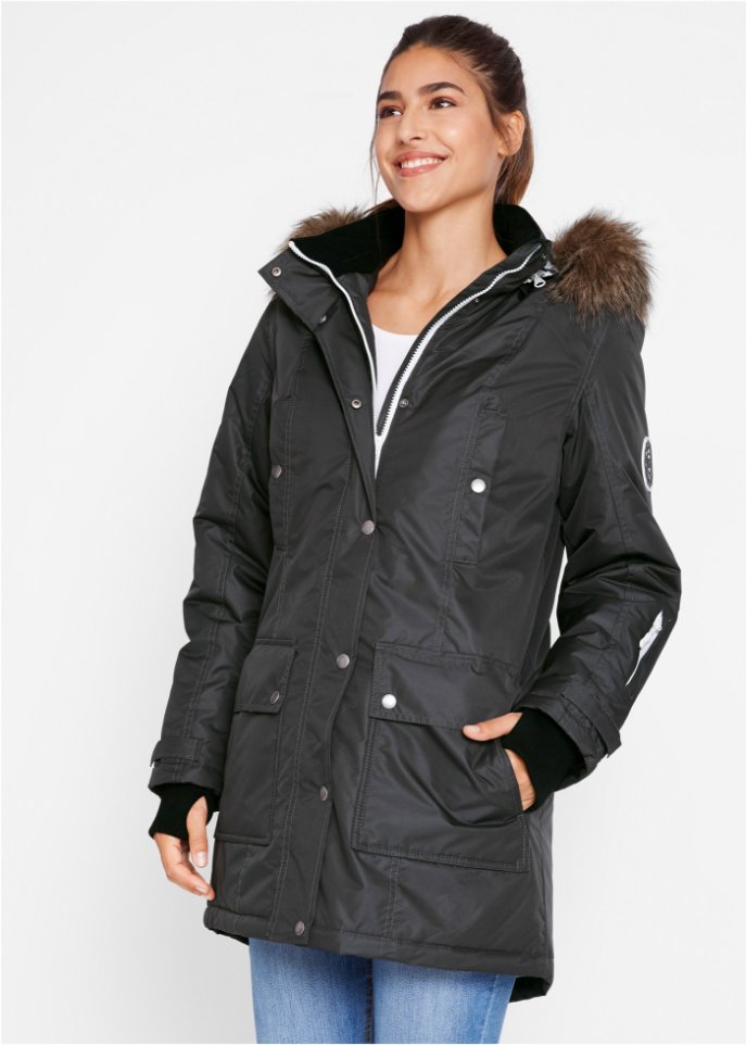 Outdoor-Funktions-Jacke mit Kapuze