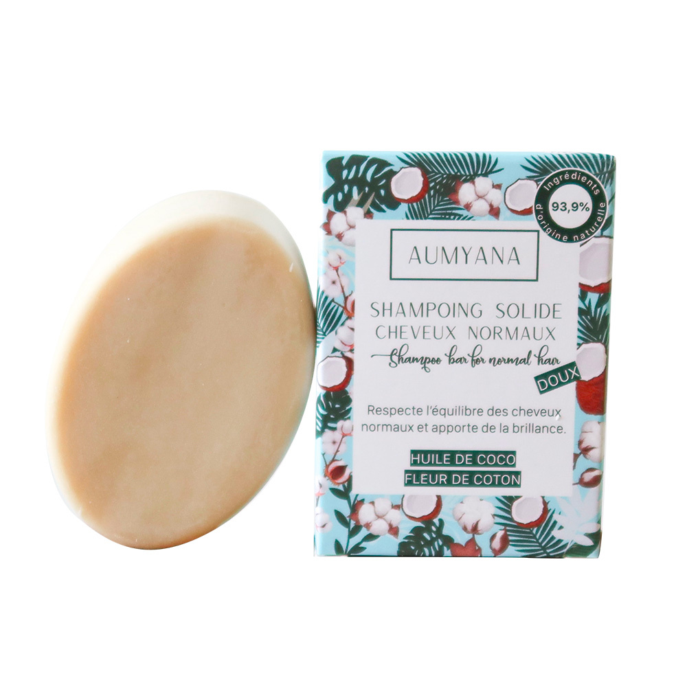 aumyana Shampoing cheveux normaux Shampoing solide