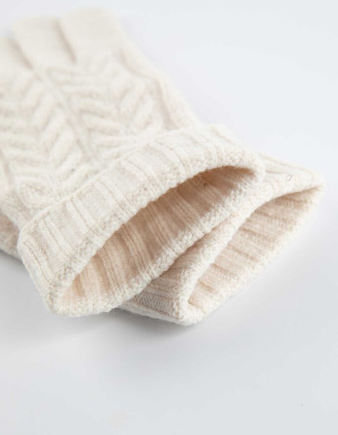 Handschuhe - Zopfstrick