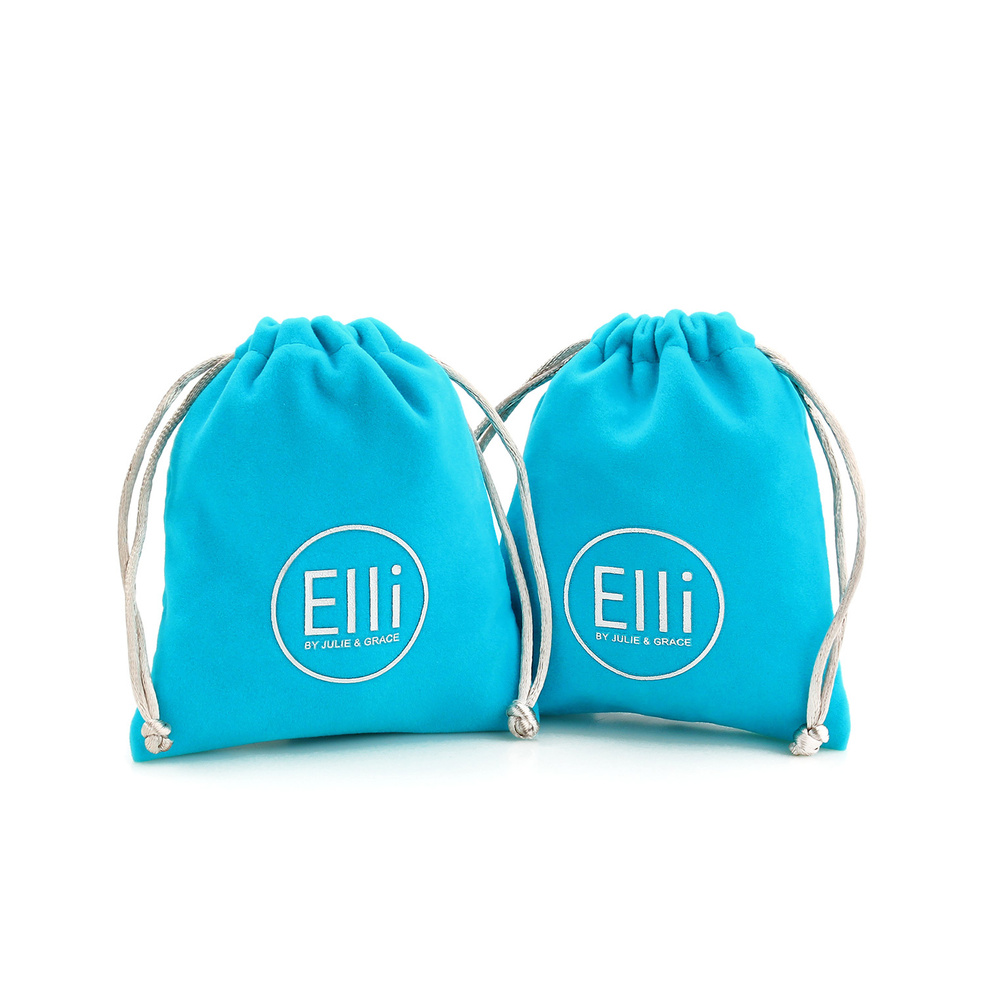 Elli Elli Bague Bandring Basic Zopf Knoten 2er Set 925 Silber Bague