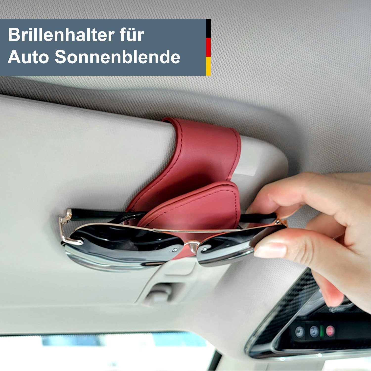 MAGICSHE Brillenetui Sonnenblende, Brillenhalter Aufbewahrung 1 PC