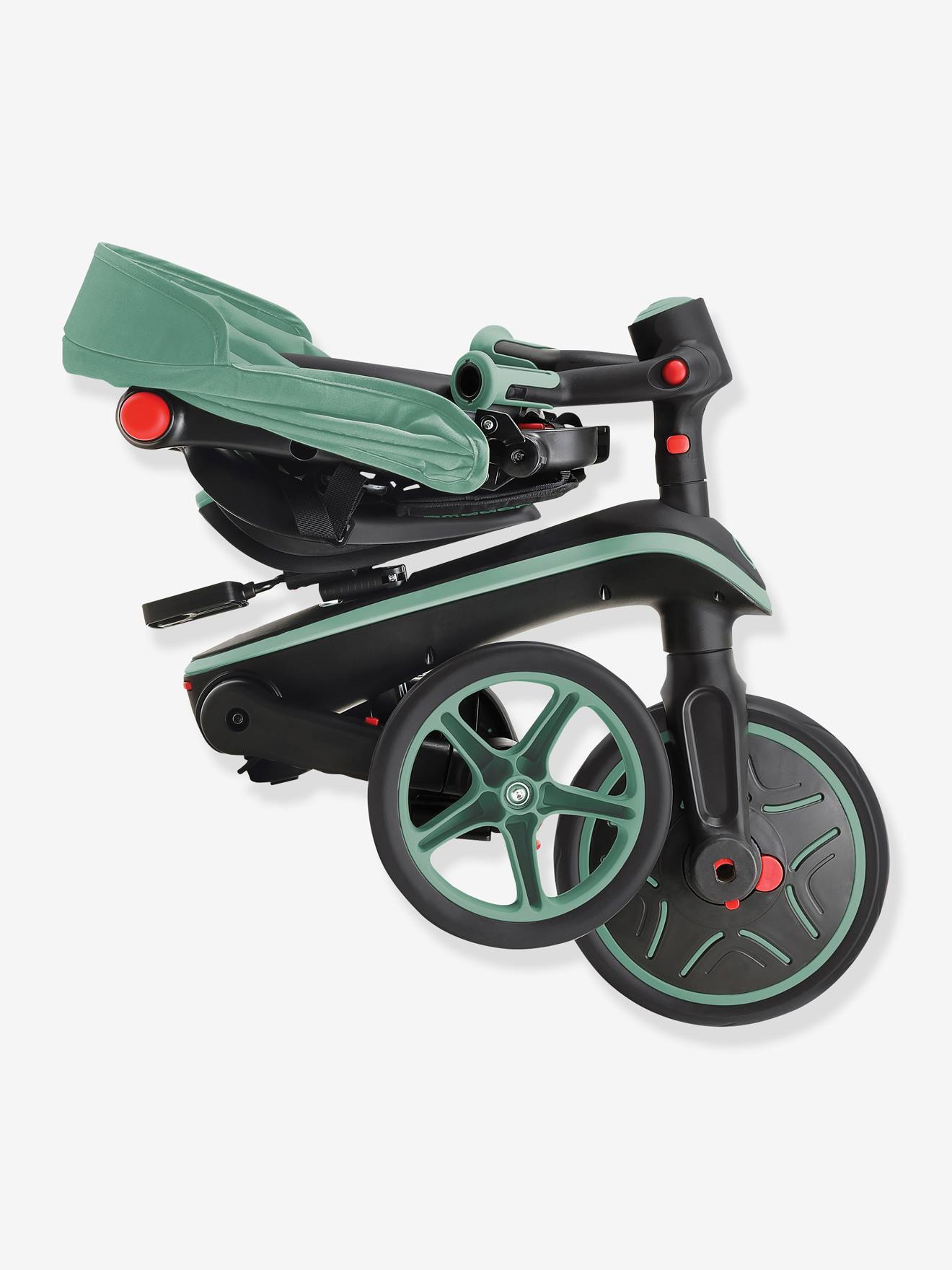 Globber Kinder 4-in-1-Dreirad EXPLORER FOLDABLE GLOBBER - grau