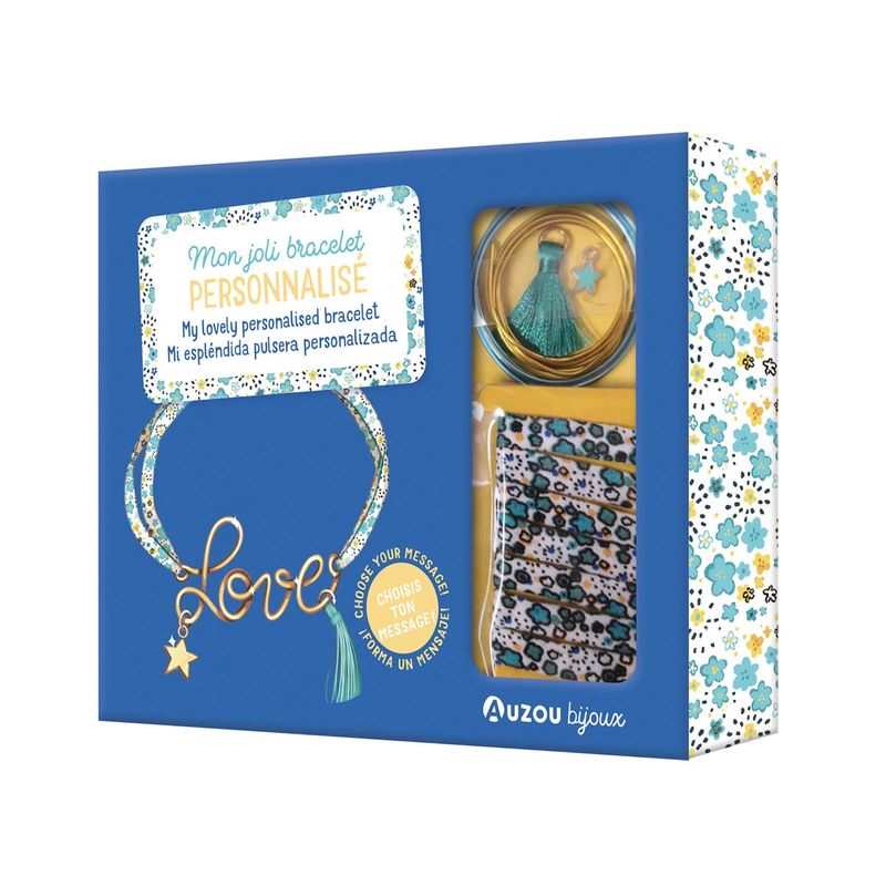 Coffret mon superbe bijou, mon joli bracelet personnalisé - Auzou