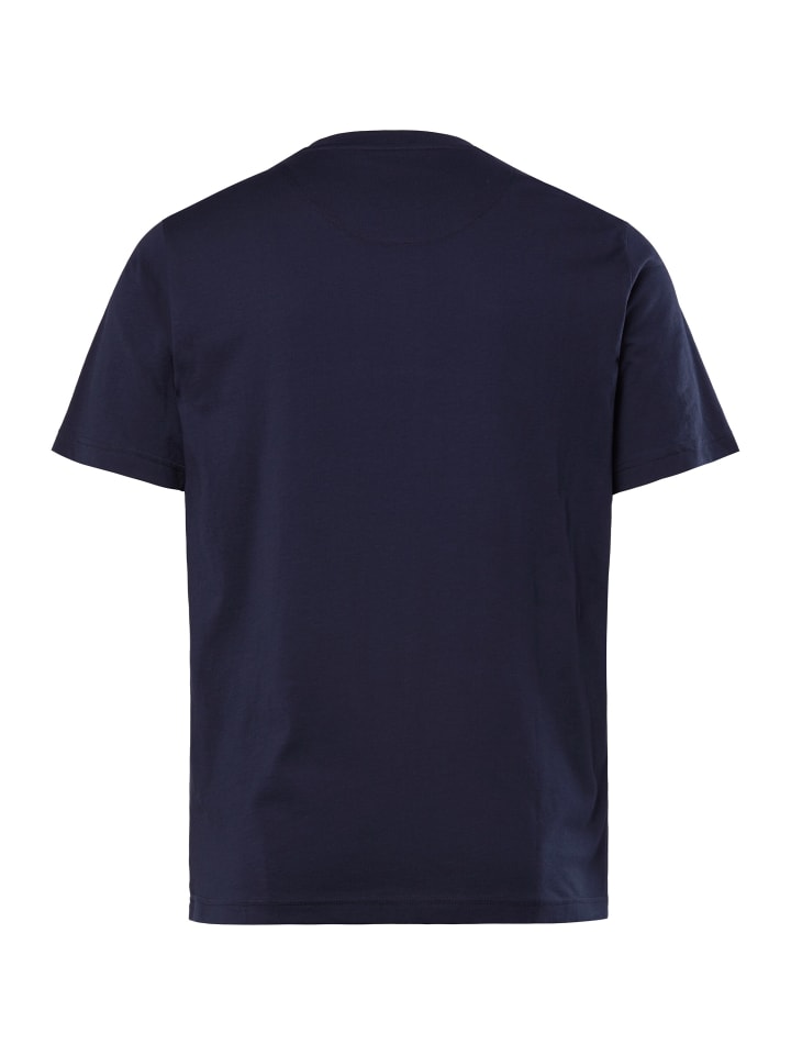 Men Plus Kurzarm T-Shirt in marine günstig kaufen