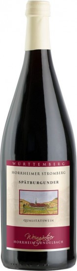 2019 Spätburgunder halbtrocken 1,0 L - Horrheim-Gündelbach