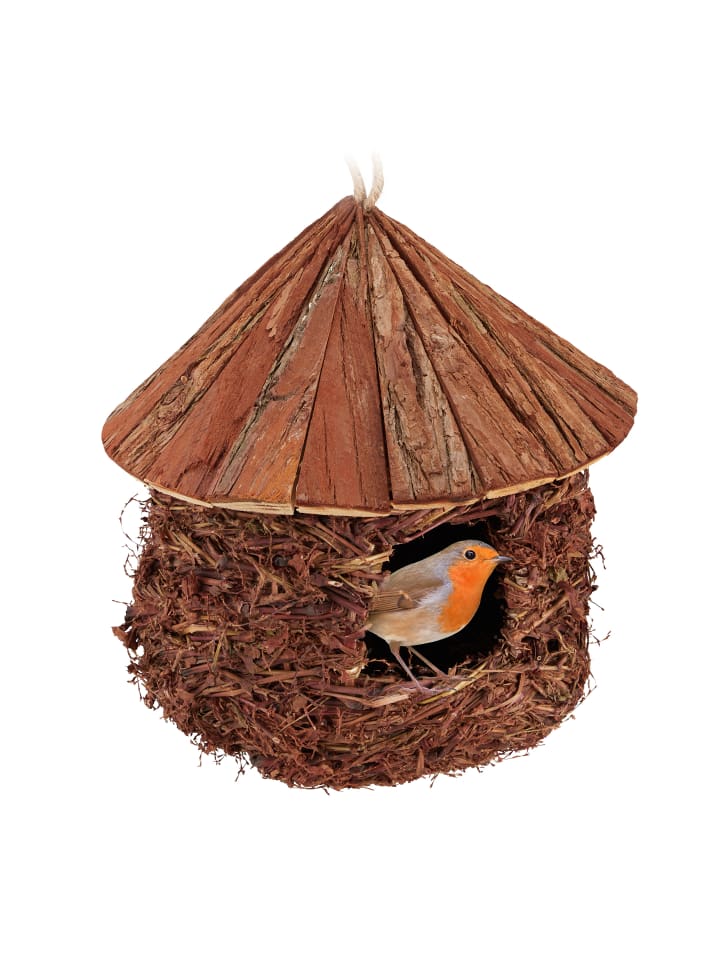 relaxdays Vogelnest in Braun günstig kaufen onesize