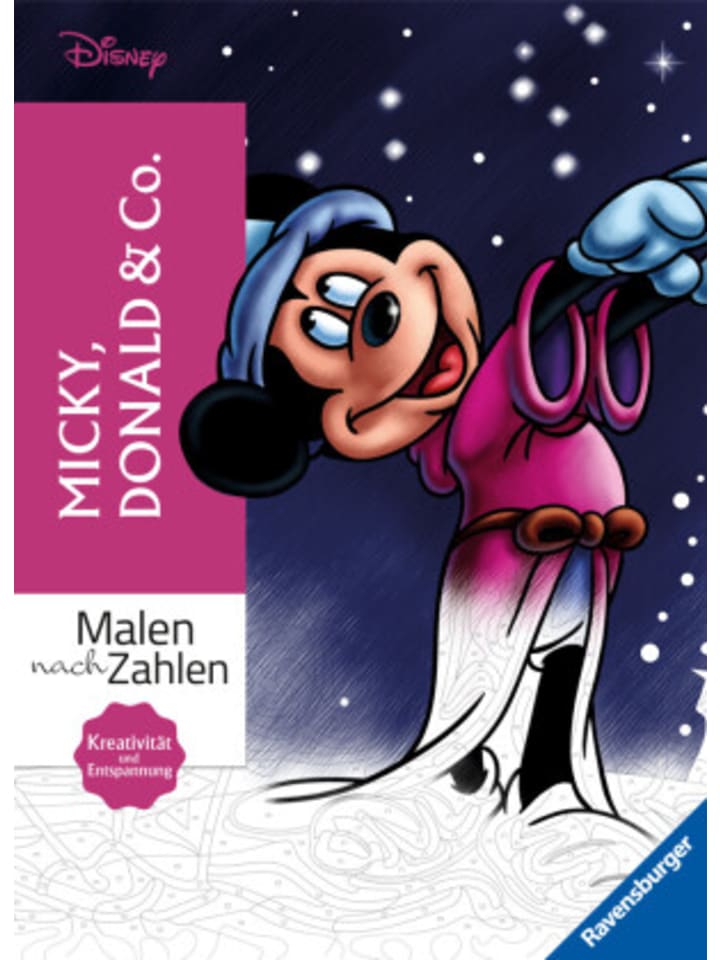 Ravensburger Verlag GmbH Buch - Disney - Malen nach Zahlen: Micky, Donald & Co. günstig kaufen onesize
