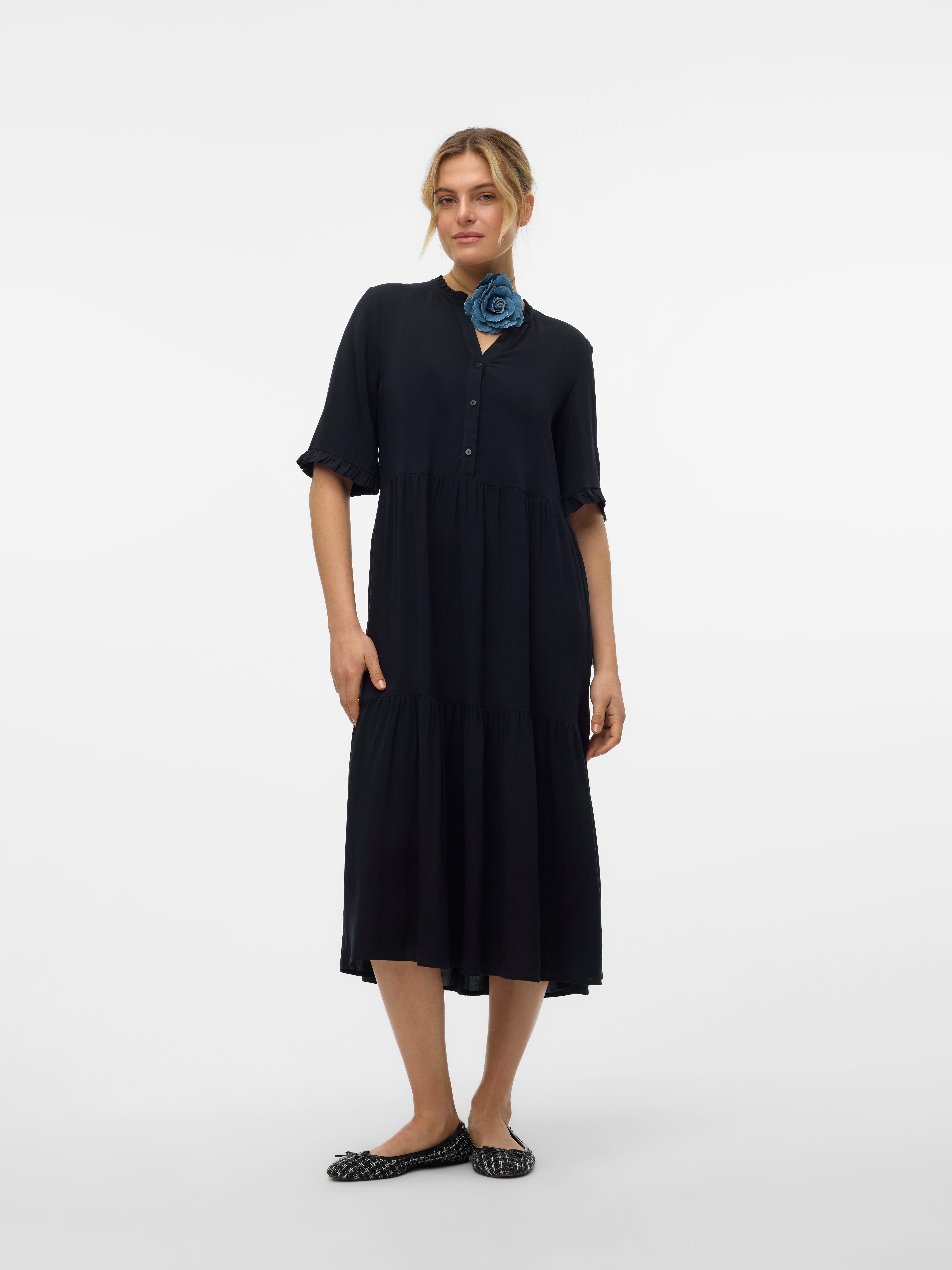 VMEASY Langes Kleid