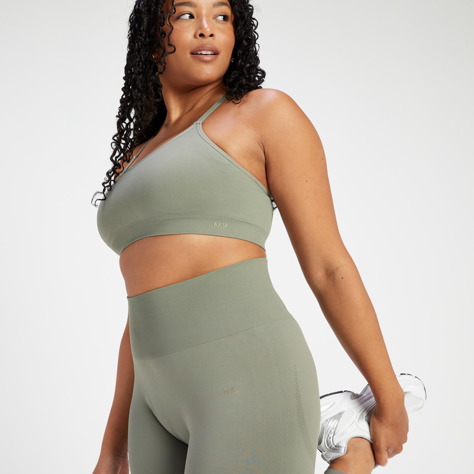 Legging sans coutures MP Rest Day pour femmes – Taupe foncé