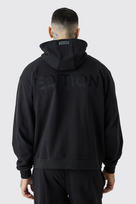Tall Oversize Hoodie mit Reißverschluss