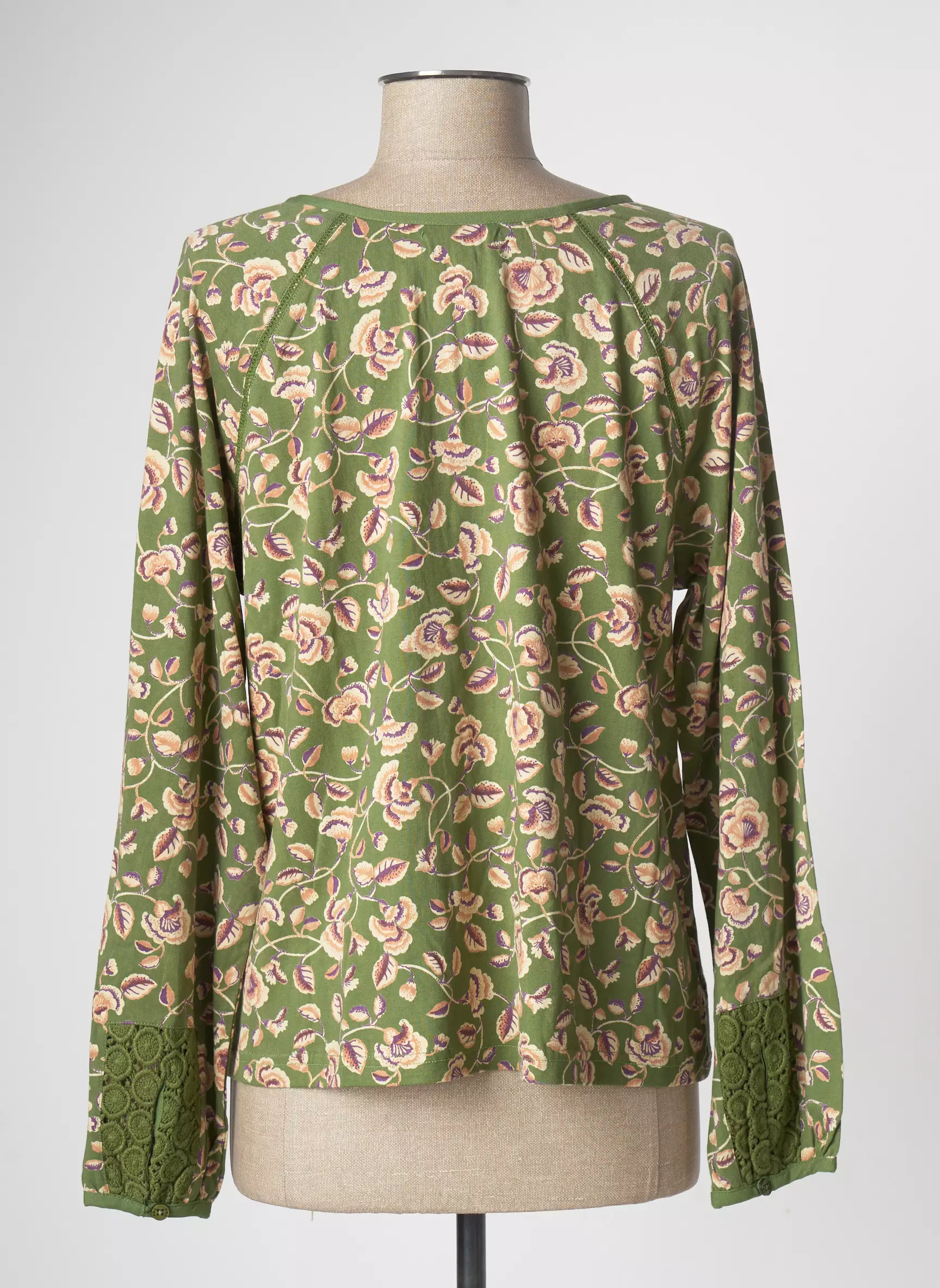 Agathe   Louise Tops Femme couleur vert
