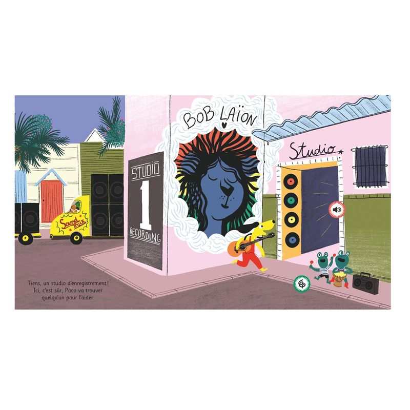 Livre Paco et le Reggae - Gallimard Jeunesse