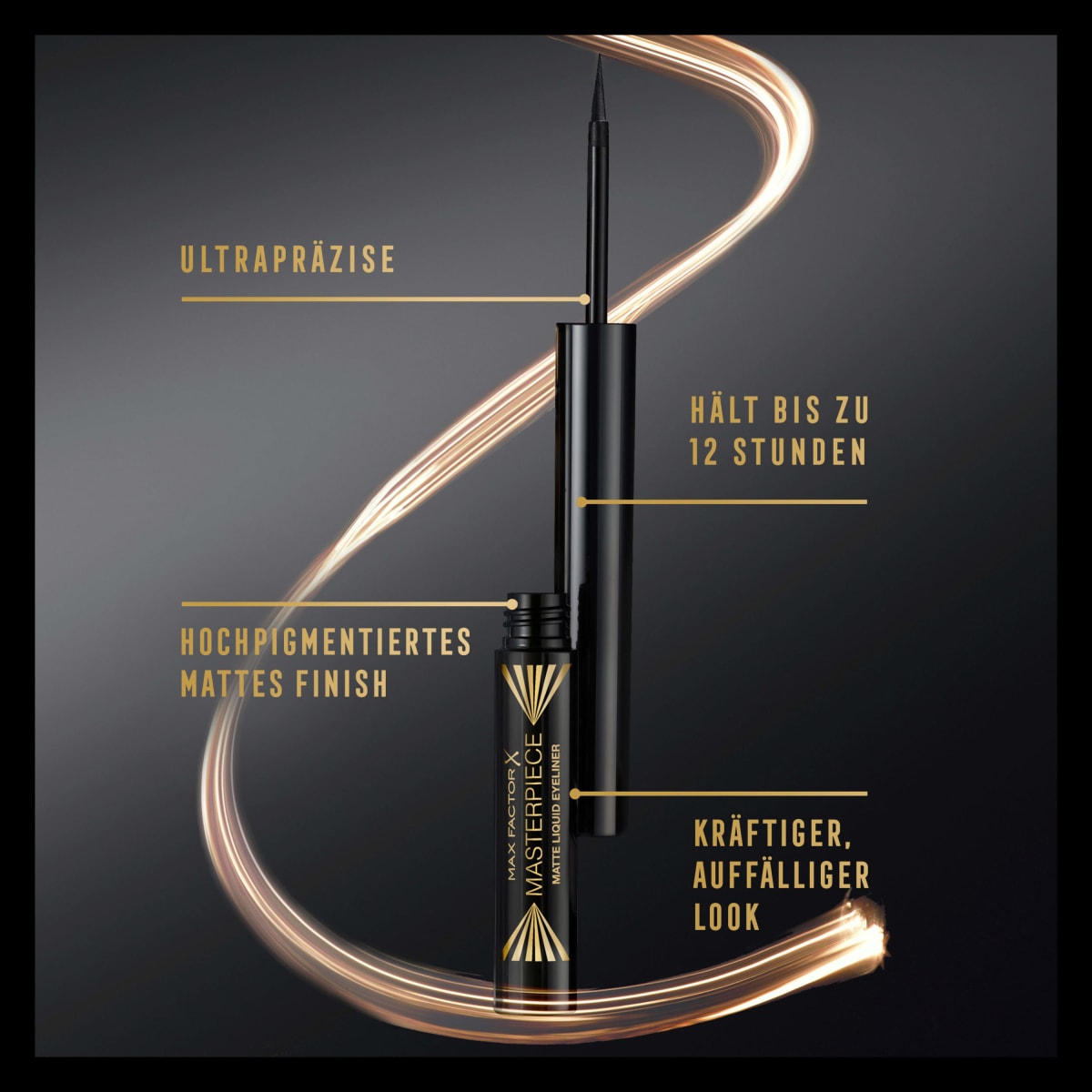 Liquid Eyeliner Masterpiece 001 Black, 1,7 ml