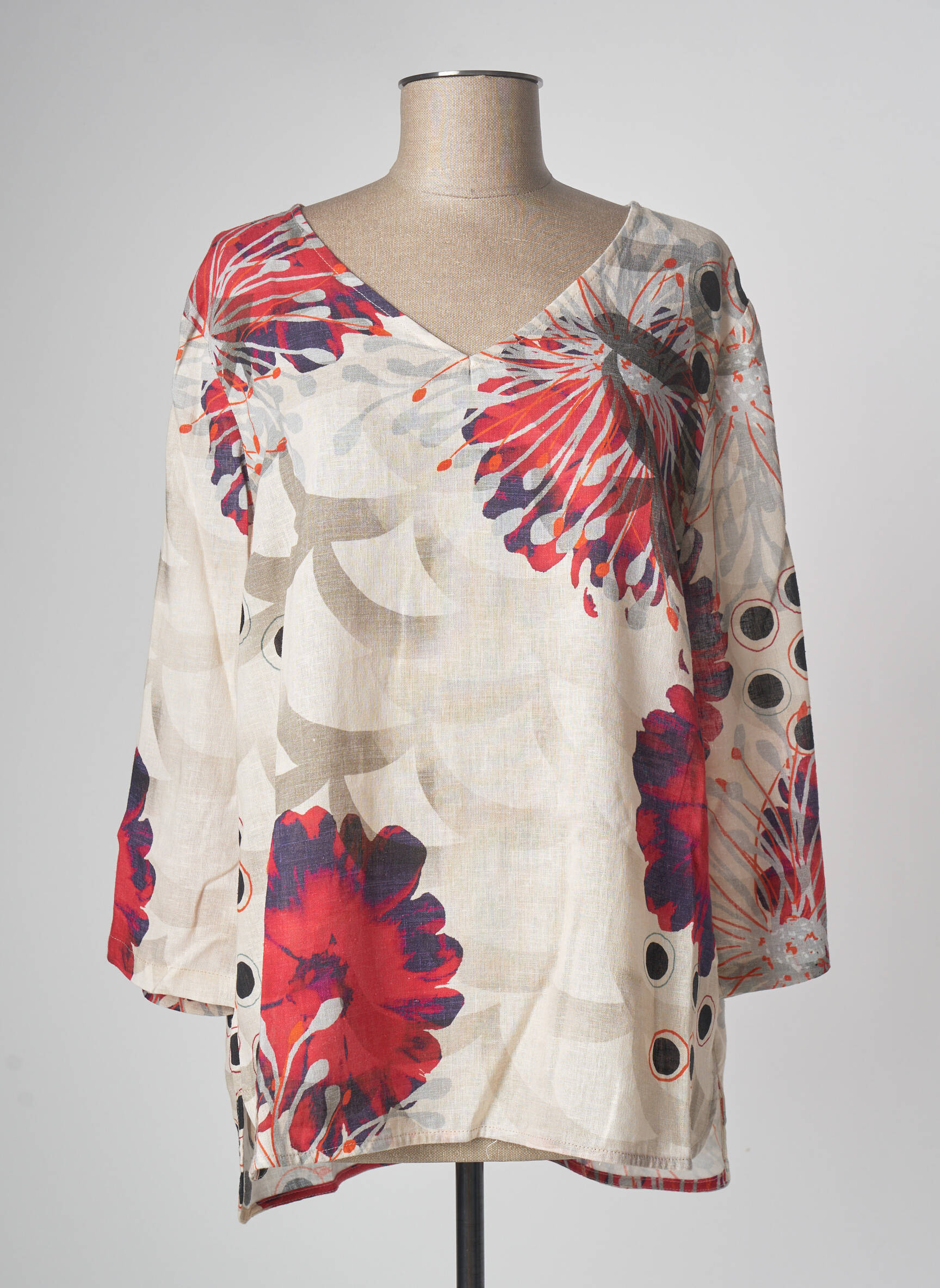 Orto Botanico Tuniquemanchelongue Femme couleur beige
