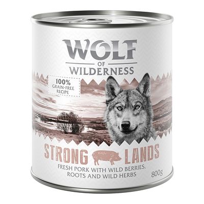 Wolf of Wilderness Adult 6 x 800 g - Single Protein