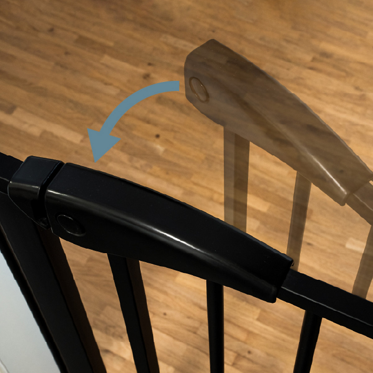 Treppen- und Türschutzgitter  ohne Bohren BERRIN 58-66cm oder 67-75cm 67-75 cm