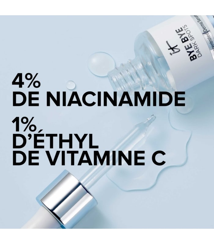 IT COSMETICS-SERUM BYE BYE DARKSPOTS-Sérum anti-taches à la niacinamide