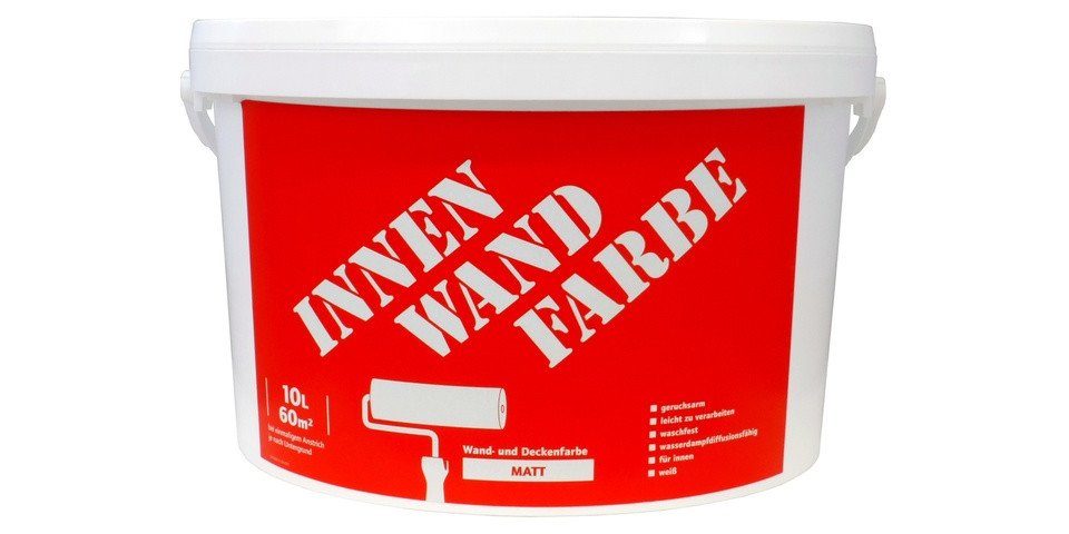 Wilckens Farben Wandfarbe Wilckens Innenwandfarbe 10 L weiß matt