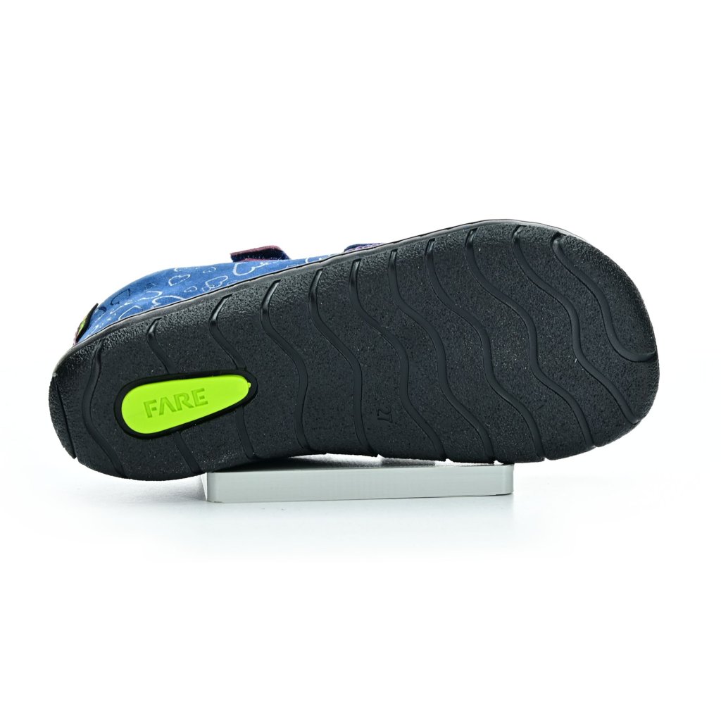 Fare A5114253 blaue Barfußschuhe