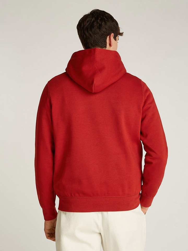 Tommy Hilfiger Hoodie in Rot günstig kaufen