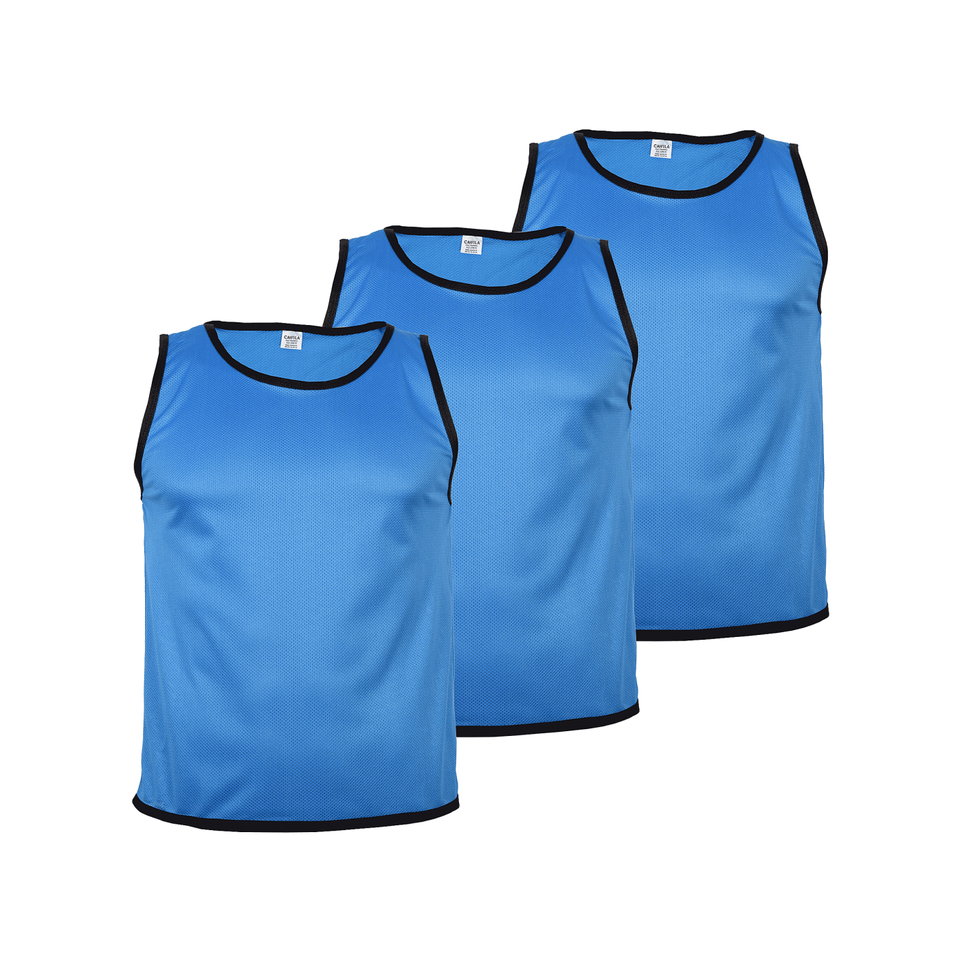 Cawila Academy Trainingsleibchen 3er Set SEN Blau