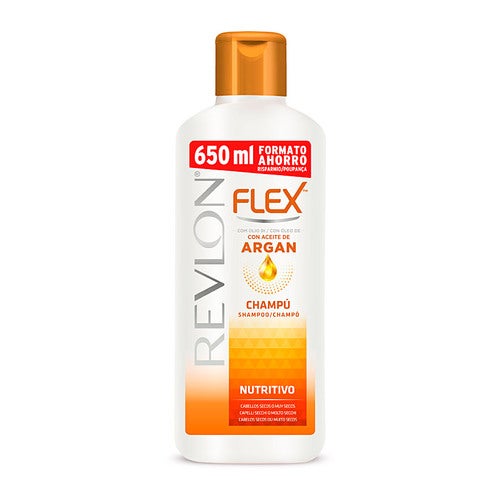 Revlon Flex Σαμπουάν Κερατίνης με Θρεπτικό Έλαιο Αργκάν 650 ml